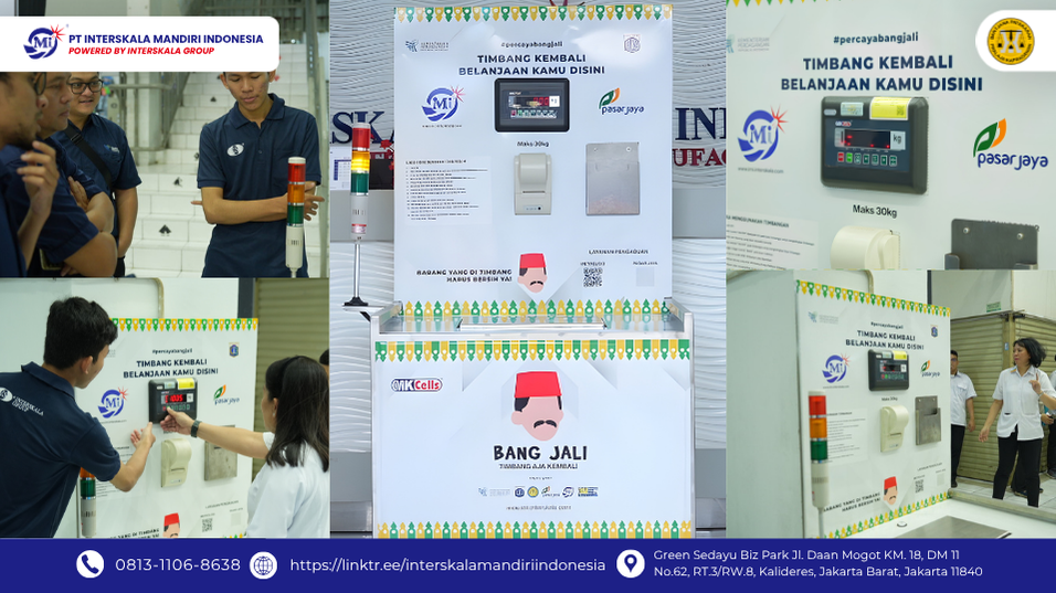 Kontribusi PT Interskala Mandiri Indonesia Dalam Pembuatan “BANG JALI”, Unit Pos Ukur Ulang Pasar Jaya Unit Pengelola Metrologi Provinsi DKI Jakarta