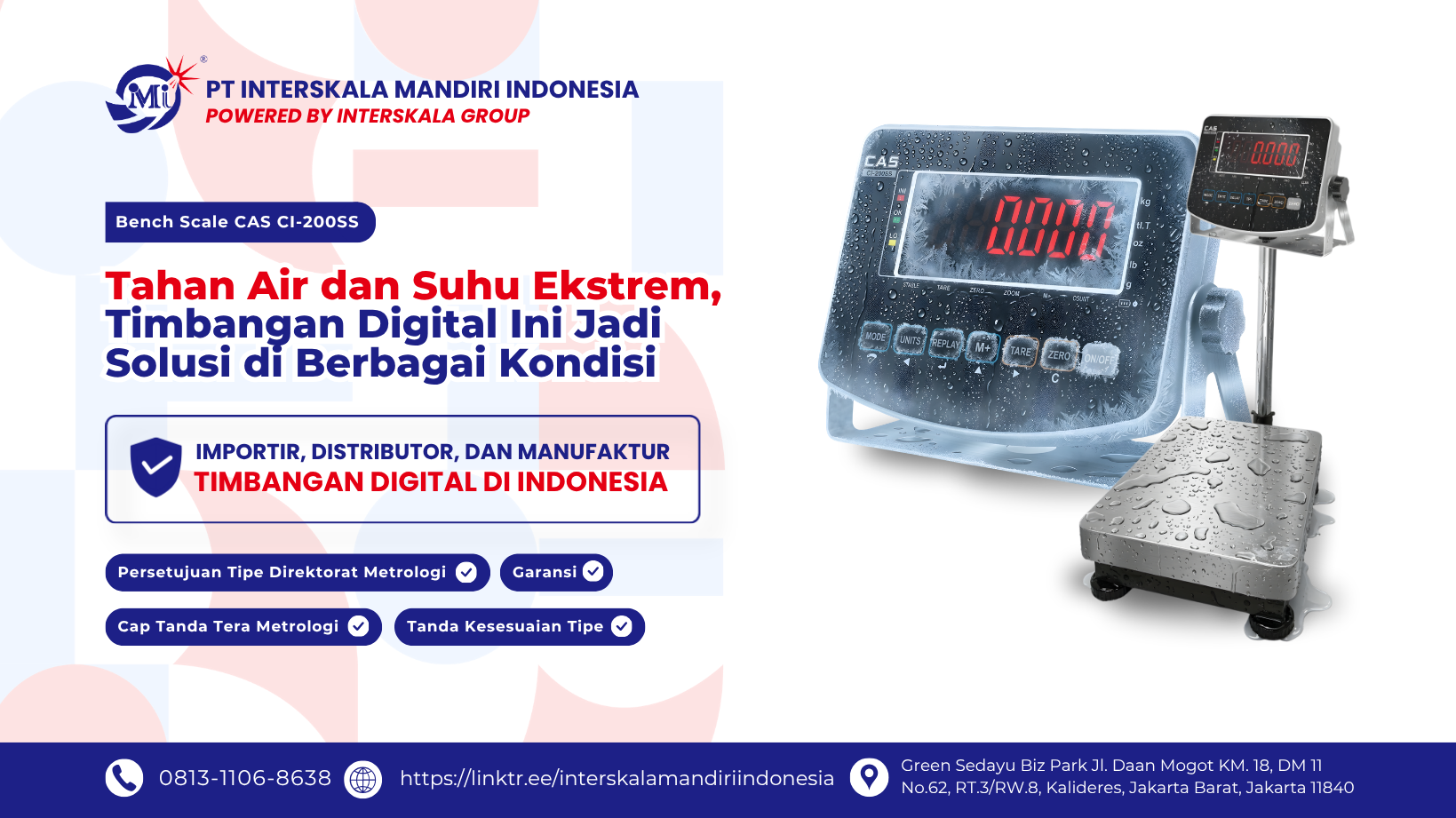 Tahan Air dan Suhu Ekstrem, Timbangan Digital Ini Jadi Solusi di Berbagai Kondisi Cuaca dan Lingkungan Kerja!