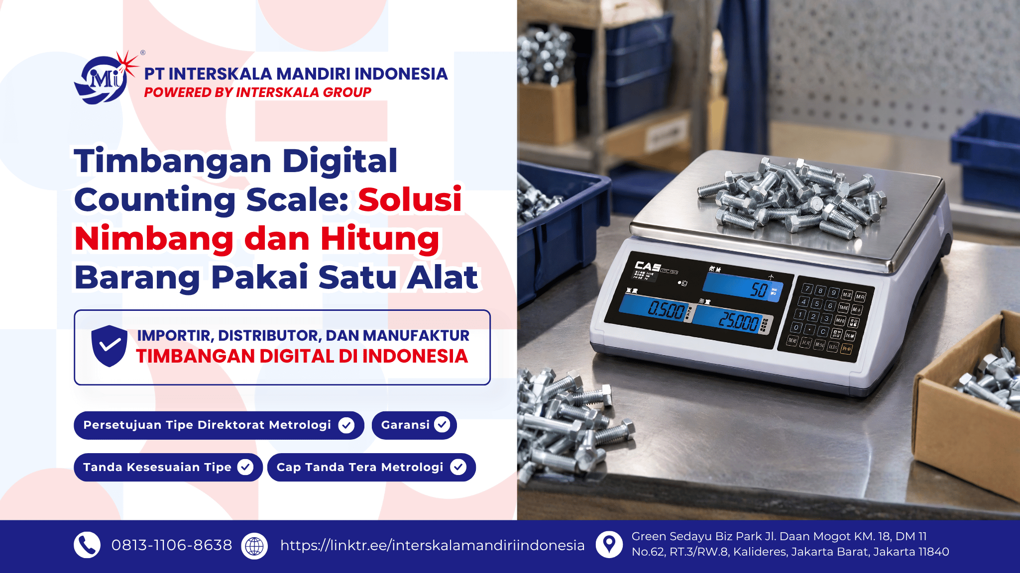 Timbangan Digital Counting Scale: Solusi Nimbang dan Hitung Barang Pakai Satu Alat