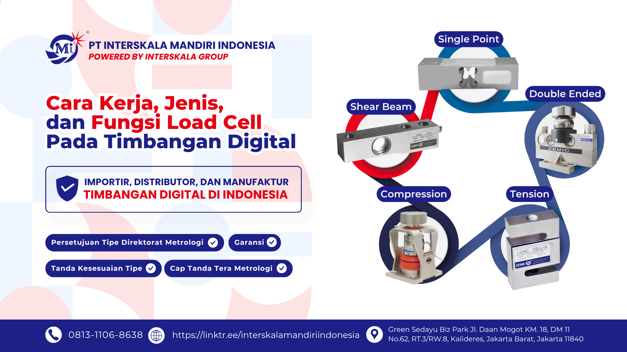 Cara Kerja, Jenis, dan Fungsi Load Cell pada Timbangan Digital